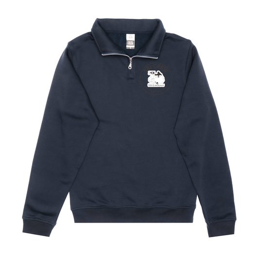 Classic 1/4 zip Sweatshirt STEAMBOAT